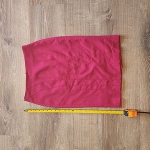 Banana Republic hot pink skirt